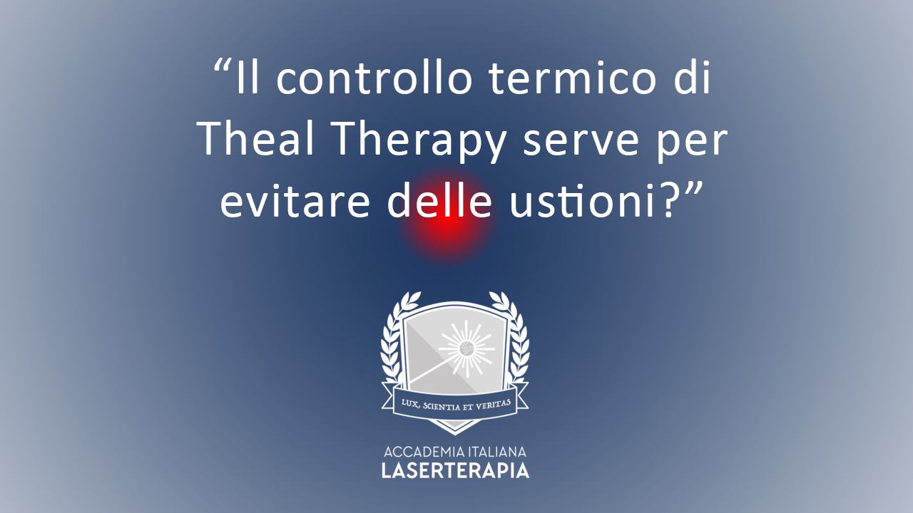 controllo termico laserterapia